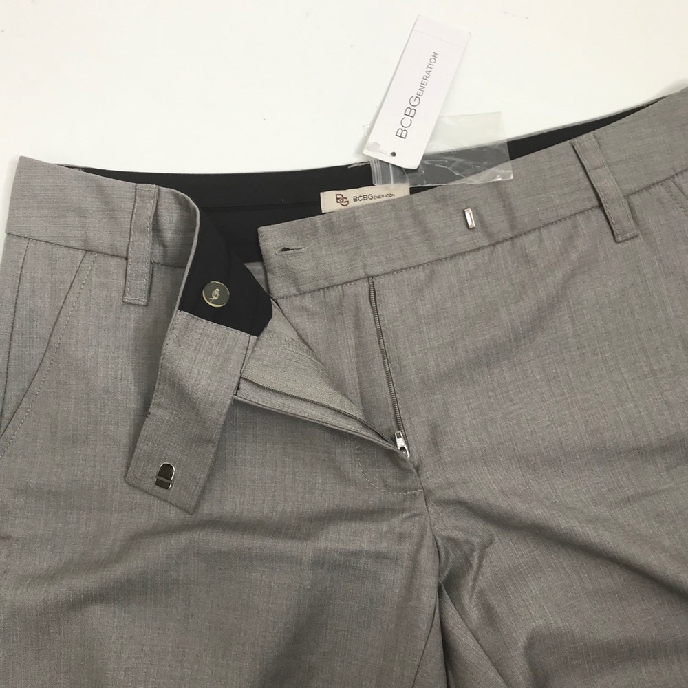 Nwt Bcbgeneration Gray Boot Cut Slacks Pants 12 - image 7